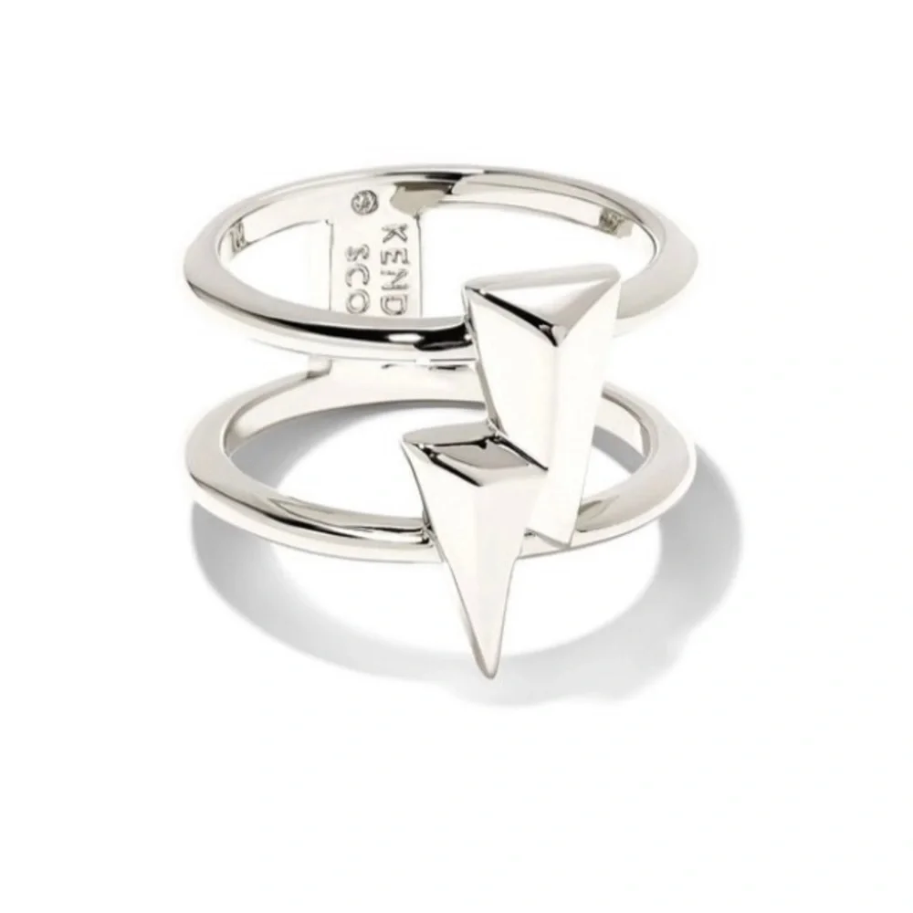 Kendra Scott Bolt double band ring